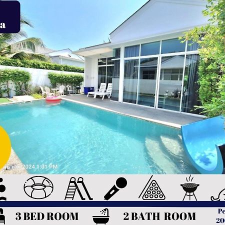Beachtown Cha-Am Private Poolvilla From Beach 2Km Zimmer foto