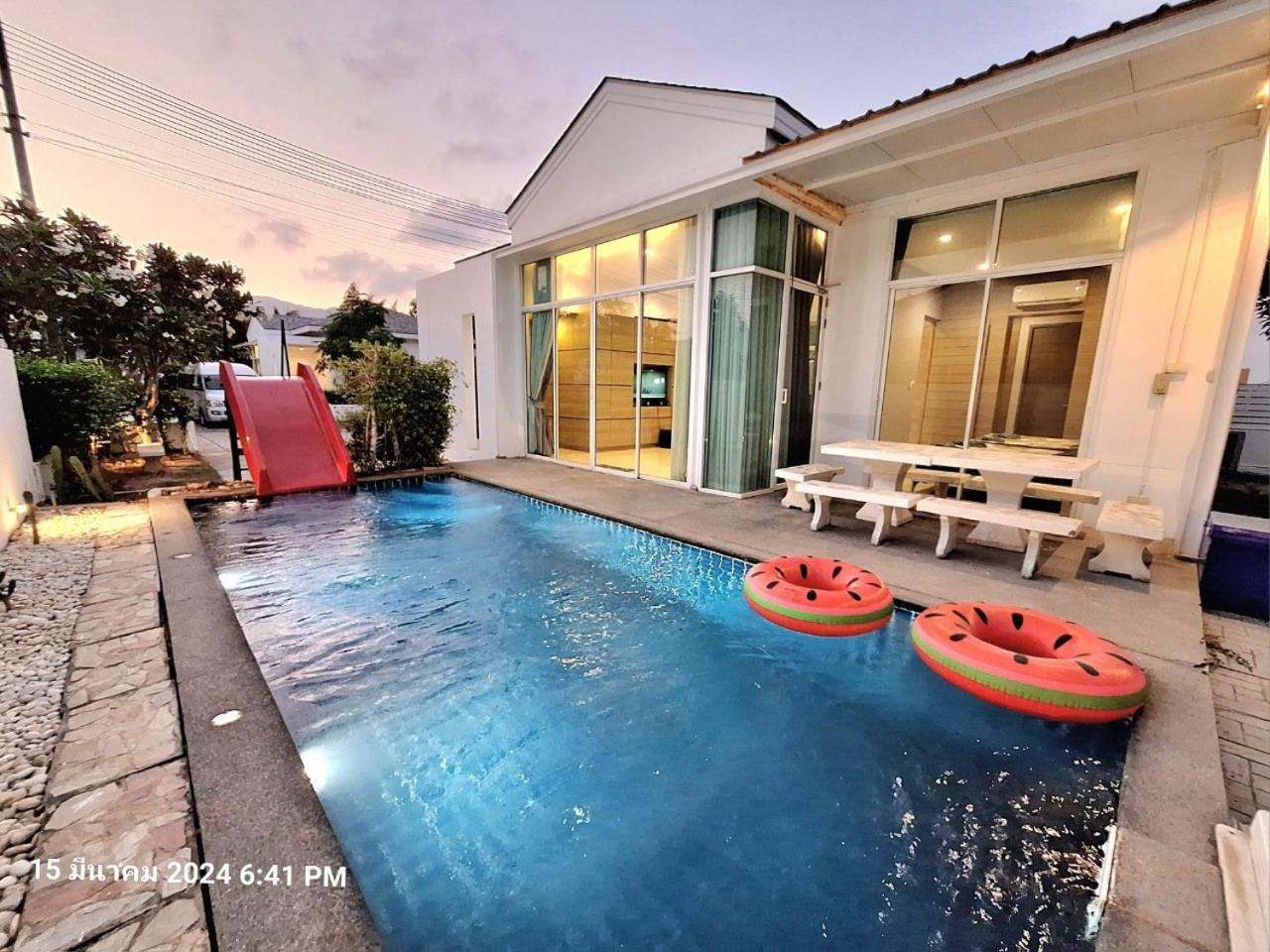 Beachtown Cha-Am Private Poolvilla From Beach 2Km Exterior foto
